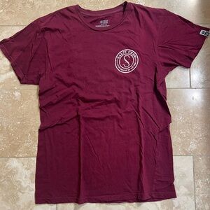 Salty Crew Men's Burgundy Short Sleeve Tee
